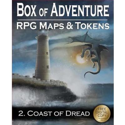 Image of Loke BattleMats Box of Adventure Coast Dread