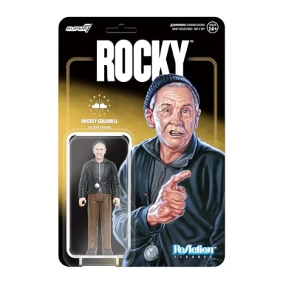 Image of SUPER7 Rocky Mickey 3.75&quot; Action Figure Classic Movie Collectibles and Retro Toys