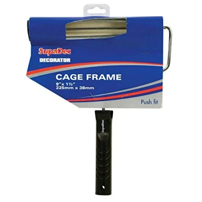 Image of SupaDec Roller Frame with Plastic Handle 9&quot; x 1.5&quot; / 225mm 38mm