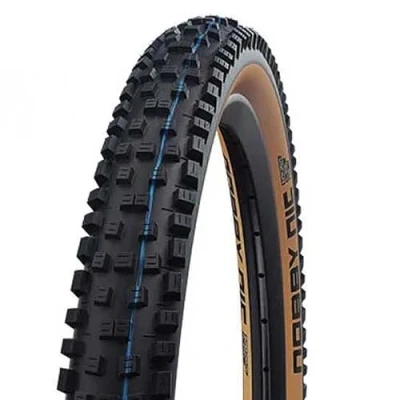 Image of Schwalbe Nobby Nic Evolution Super Ground Addix Speedgrip TLE Folding Tyre, Bronze Skin, 62 559 (26x2.40)