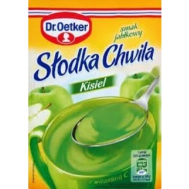 Image of Dr.Oetker Slodka Chwila Kisiel European Jelly Dessert Apple 5X 30G