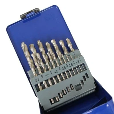 Image of US PRO Tools 19PC HSS G Metric Drill Bit Set 1 10mm Bits 2411