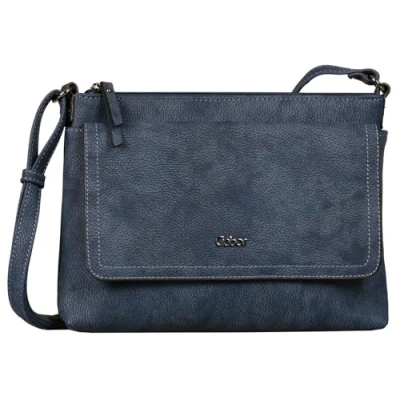 Image of Gabor bags Avaly, Shoulder Bag for Women, blue, 25.5x18.5x4 centimeters (W x H L)