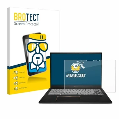 Image of brotect Glass Screen Protector Film compatible with MSI Summit E16 Flip Foil 9H Protection [Scratch Resistant, High Clarity]