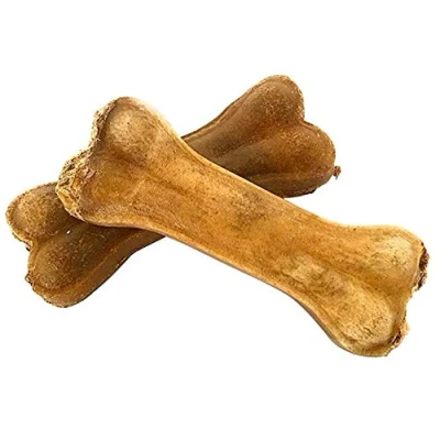 Image of Munch &amp; Crunch Bone Chews for Dogs Multipack 8 Tripe Filled Rawhide Dog Bones Tasty Treat Chewy Snacks 4 Packs
