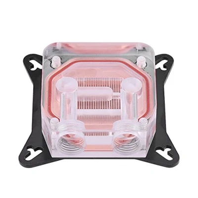 Image of Richer R GPU Water Block Copper,Computer Cooler Cooling Copper Base POM Cover with Waterway
