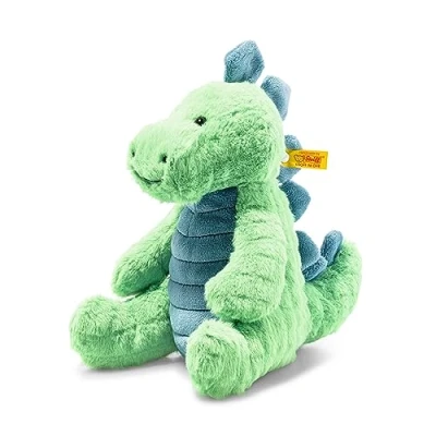 Image of Steiff 087813 Soft Cuddly Friends Spott stegosaurus, Irish Green, 28 cm