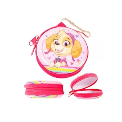Image of Children&#039;s Character Paw Patrol Coin Purse Skye Round Zipped 7.3 cm