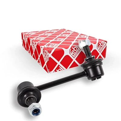 Image of NC1034170 Anti roll bar link FEBI BILSTEIN 23711 Front Axle Left 104mm M10 x 1,25 BMTS Turbo NEW with nuts Steel MAZDA: MX 5 2