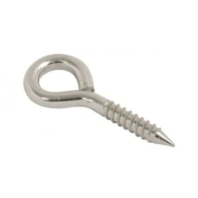 Image of Fort Fasteners Steel Screw Eye 14x1.4mm BZP Pack of 100