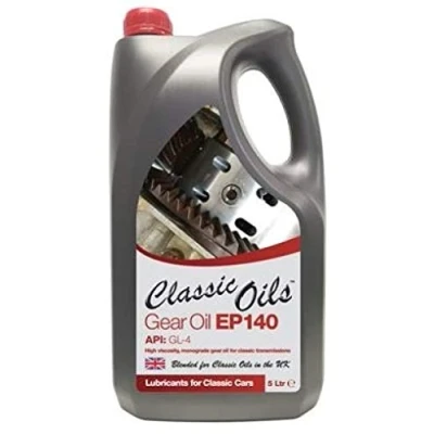 Image of Classic Oils EP140 GL4 Gear Oil, 5 Litres