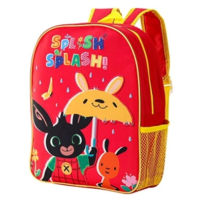 Image of Bing Kids Childrens Backpack School Rucksack Travel Bag with side mesh pocket Boys Girls Multicolour