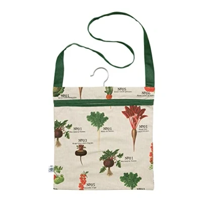 Image of RHS Benary Vegetables Peg Bag, Stone