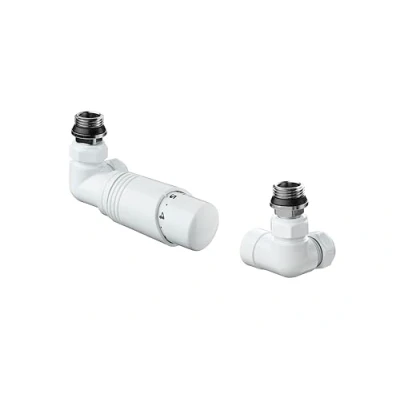 Image of Terma Radiator Valves, White