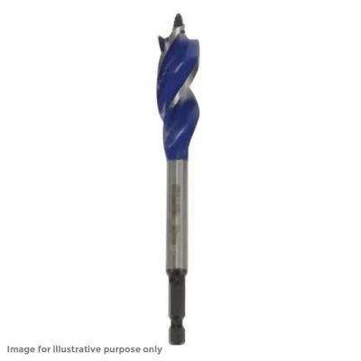 Image of IRWIN 1922001 6X Blue Groove Long Wood Bit 20 mm x 16 Inch
