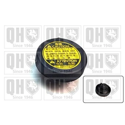 Image of 1640153010, 1640175120, 164750T080, 1647528120, 1647528140 Cap, radiator QUINTON HAZELL FC552 TOYOTA: Corolla IX Hatchback, Prius Plus