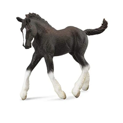Image of CollectA Shire Horse foal Black