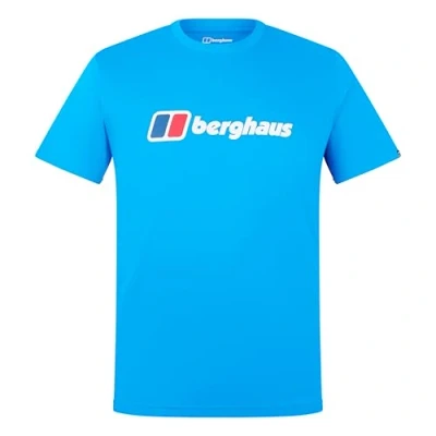 Image of Berghaus Men&#039;s Class XL Logo T Shirt, Mountain Blue, M