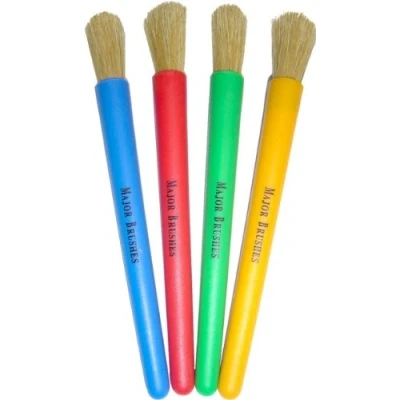 Image of Major Brushes Coloured Junior Chubby Pack of 20