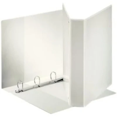 Image of ESSELTE 394753000 Display Folder Polypropylene (3 Pockets) with Rings 4 40 D f.to Maxi White