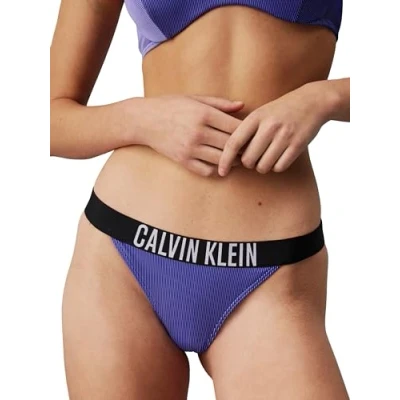 Image of Calvin Klein Swimwear Brazilian Bikini bottoms, Women&#039;s, Size: XL, Sapphire blue