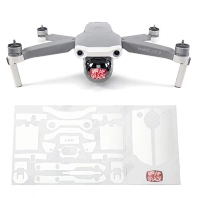 Image of Wrapgrade Skin Compatible with DJI Mavic Air 2 Accent Color A (MADAGASCAR PEARL)