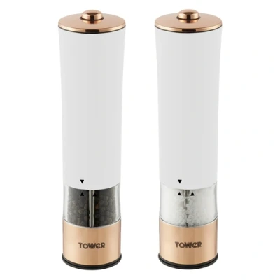 Image of Tower Rose Gold Electric Salt &amp; Pepper Mill