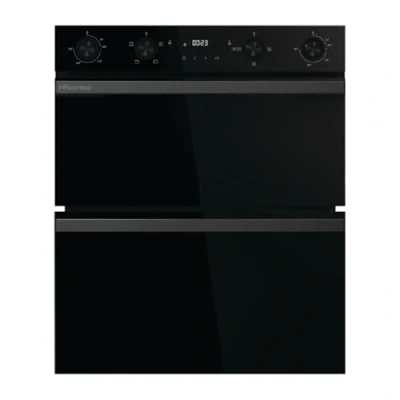 Image of HISENSE Hi6 BUD714221ADBG Electric Built under Double Oven Black, Black