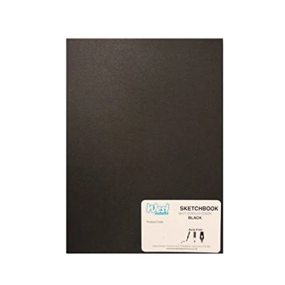 Image of RS261155 A3 SKETCHBOOK MATT BLACK 140g