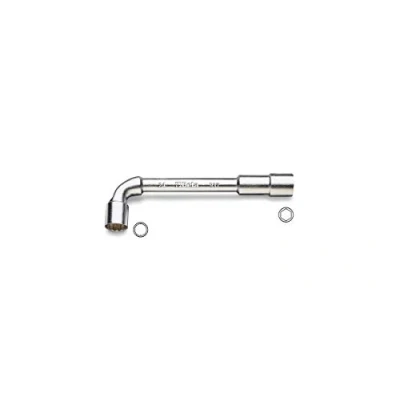 Image of Beta 9379006 Model 937 6X6K Double Ended Hexagon/Bi Hex Socket Wrenche, Chrome Plated, Butter Packed, 6 x mm Size