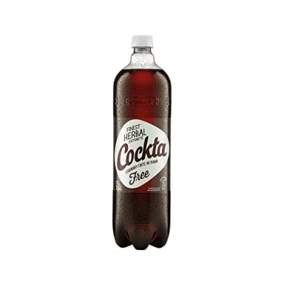 Image of 4 Bottles of Cocktail the original from Croatia non alcoholic (Cockta Sugar FREE, 1,5 l)