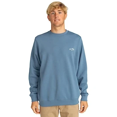 Image of Billabong ARCH Sweatshirt, Men&#039;s, Size: Medium, Navy