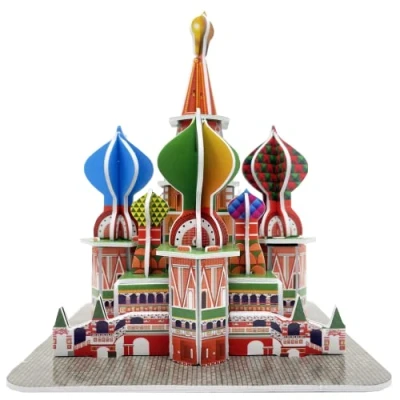 Image of Famous Building 3D Puzzle (St Basil&#039;s Cathedral)