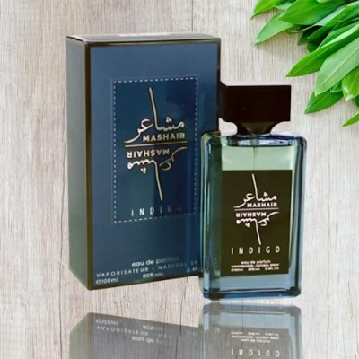 Image of Mashair Indigo 100ml EAU DE PARFUM by FAAN Perfumes, Hafsa Arabian Fragrances Ltd