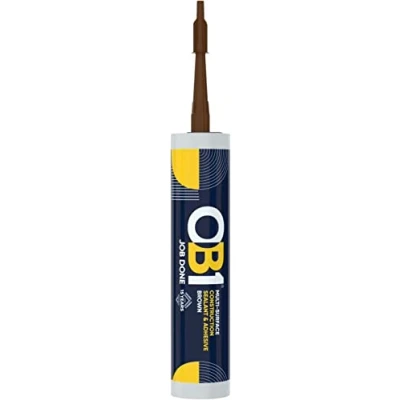 Image of OB1 290ml Sealant &amp; Adhesive Brown
