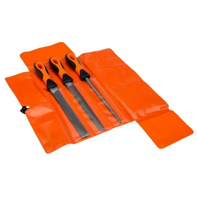 Image of Bahco 1 473 08 2 Engineers File Set, 200mm Length, 3 Pieces