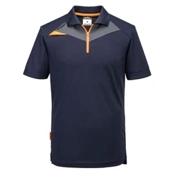 Image of Portwest DX4 Polo Shirt S/S Dark Navy 3XL