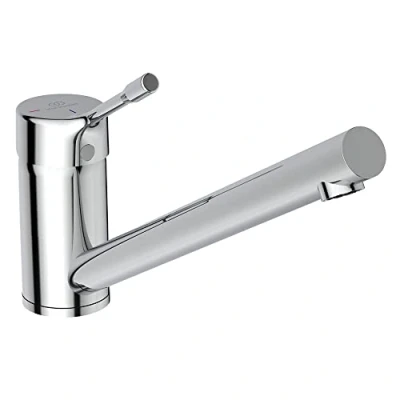 Image of Ideal Standard Ceralook Single Lever Low spout Kitchen tap, BD571AA, Chrome