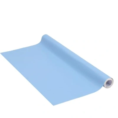 Image of Venilia Adhesive Film Plain Matt, PVC, Blue (Caribbean blue), 45 x 200 cm