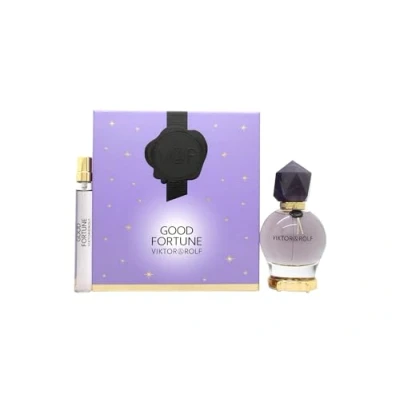 Image of Viktor &amp; Rolf Good Fortune Eau de Parfum 50ml Gift Set 2022 (Contains EDP 10ml Travel Spray)