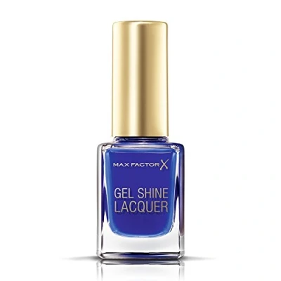 Image of Max Factor Gel Shine Lacquer Nail Polish, 11 ml, 40 Glazed Cobalt