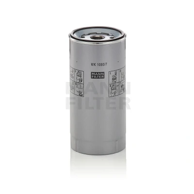 Image of 0013016440, 00130216440 Fuel FILTER MANN WK 1080/7 x with seal MERCEDES BENZ: ACTROS, UNIMOG, ATEGO 2