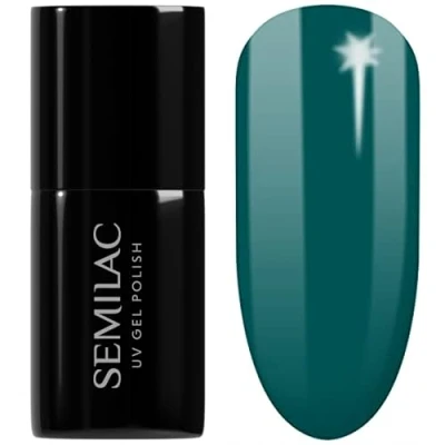 Image of SEMILAC 405 Bottled Herbs Nail UV Gel Polish Long Lasting and Easy to Apply Soak off UV/Led Perfect for Home Professional Manicure Pedicure 7 ml