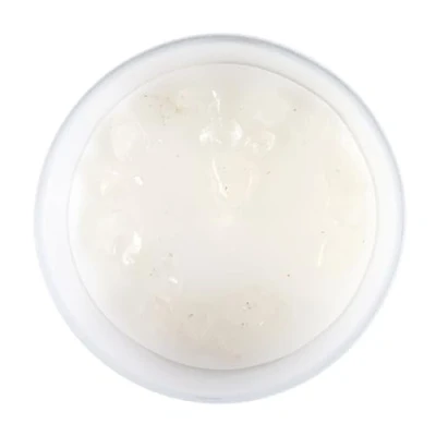 Image of Virgo Zodiac Candle with Sandalwood &amp; Patchouli Fragrance, Clear Quartz Crystal Chips Spiritual Gift for Mental Clarity