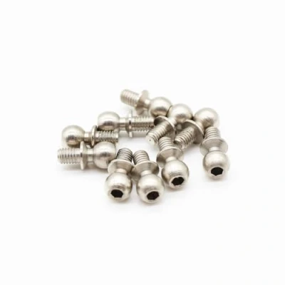 Image of 10PCS Metal Ball Head Spare Replacement RC Parts for WLtoys 144001 144002 144010 124010 124008 124007 124016 124017 124018 124019 Car