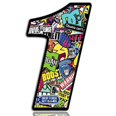 Image of Biomar Labs® 1 x Vinyl France Flag Sticker Bomb Wrap Auto Moto Motocross Motosport Start Racing Number Rally Race Car Bike Motorcycle Tuning N 201