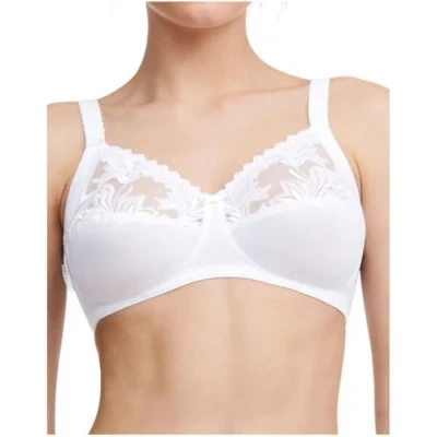 Image of Chantelle Women&#039;s, AMAZONE, Wirefree Support Bra, Women&#039;s lingerie, White, 36D