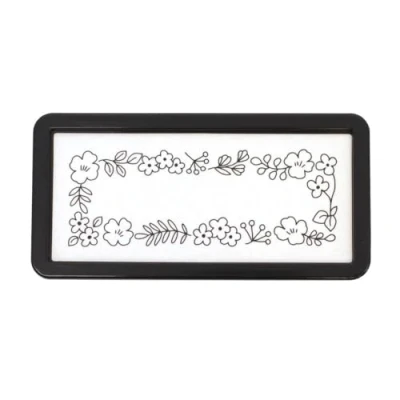 Image of DESIGNPHIL 35505006 Midori Stamp Half Flower Pattern