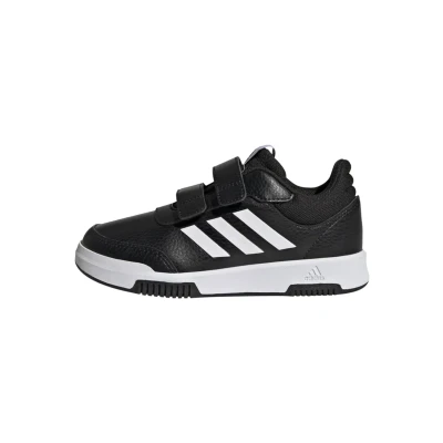 Image of adidas Tensaur Hook and Loop Shoes Running, Core Black/Cloud White/Core Black, 6 UK Child