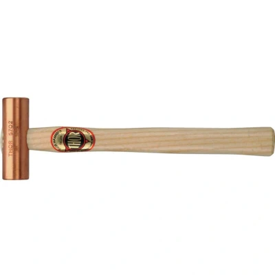 Image of Thor 24 5702 25mm Solid Copper Mallet with Wood Handle